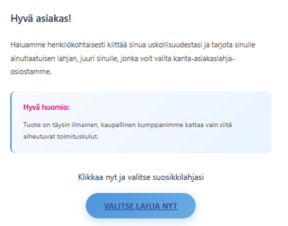 :VAROITUS: Huijausviestejä Elisan nimissä otsikolla “Ilmoitus: Sinulle on tullut uusi tärkeä viesti”