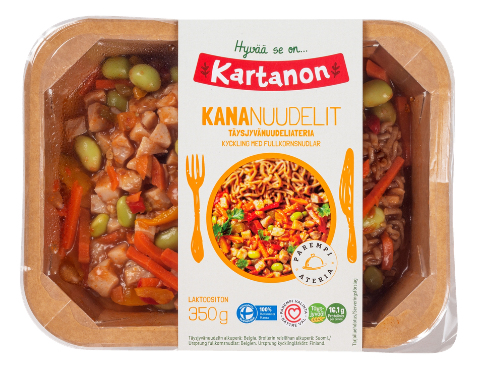 Takaisinveto: Lidl Kananuudeliateria saattaa sisältää sinappia