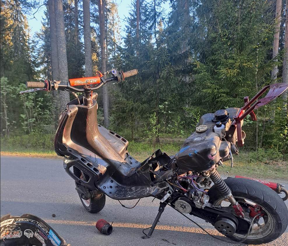 Jokilaaksojen alueella valvottiin mopoja viikonloppuna